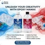 Liquid Silicone Rubber (1:1)- 1kg-For Silicone Mould Making