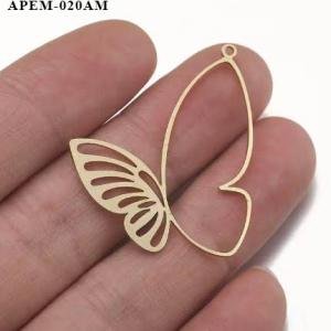 Butterfly Shape Blank Bezel For Earring Pendant DIY Resin Work