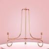 Metalic Essel Stand-Gold Color-4 inches