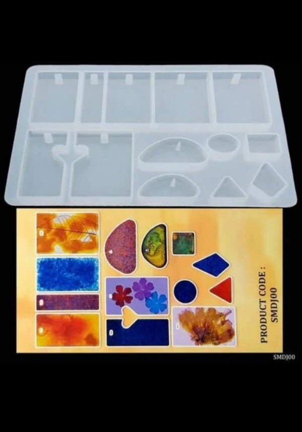 Keyring Mould For Epoxy Resin Key Ring DIY.