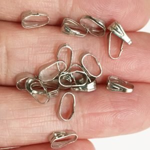 Pendant Hook ( Silver) 10 Piece