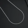 Silver Color Chain For Pendant Neckless DIY