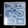Assorted Dangle Earring Silicone Resin Mold