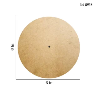 6 Inch Mdf Clock Base-18MM