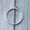 Round Shape Open Bezel (Silver Color)