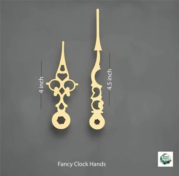 Fancy Acrylic Clock Hands For Clock DIY, Epoxy Resin Crafting