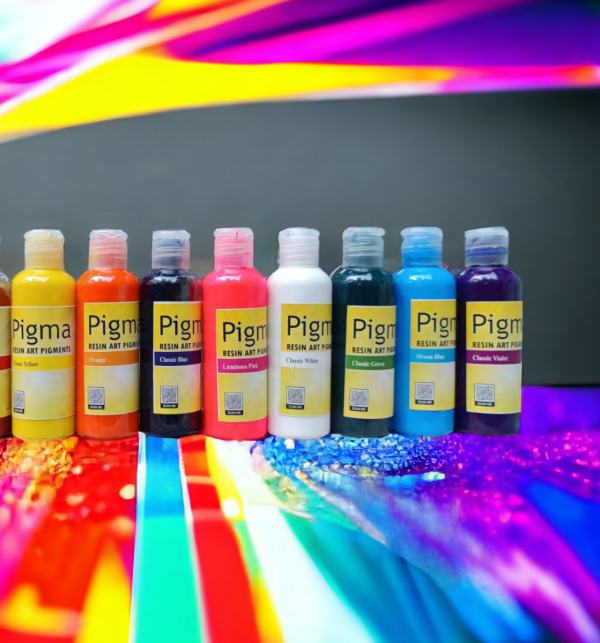 Pigma Liquid Color (50 Gm) Pack For Epoxy Resin Crafting.